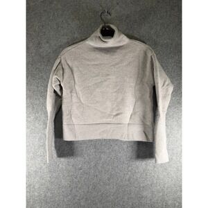 Wilfred Turtleneck Sweater Light Grey Merino Wool Long Sleeve Size M * ACTUAL S